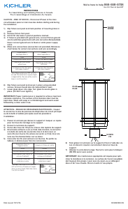 Handleiding Kichler 49349AZ Pacific Lamp