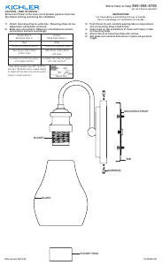 Handleiding Kichler 45390BK Greenbrier Lamp