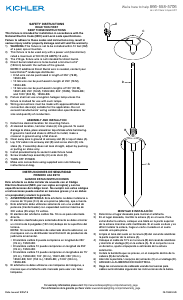 Handleiding Kichler 15471TZT Cast Lamp