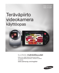 Käyttöohje Samsung HMX-R10BP Kameranauhuri
