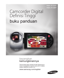 Panduan Samsung HMX-R10BP Kamera Perekam