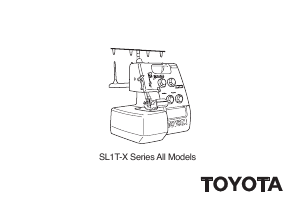 Handleiding Toyota SL3335 Naaimachine