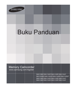 Panduan Samsung SMX-F400BP Kamera Perekam