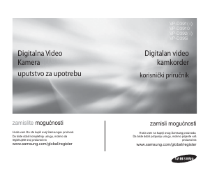 Priručnik Samsung VP-D391 Videokamera