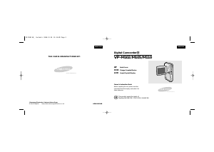 Manual Samsung VP-M102S Camcorder