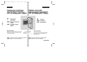 Handleiding Samsung VP-M105B Camcorder