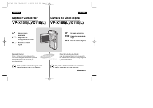 Manual Samsung VP-X105L Câmara de vídeo