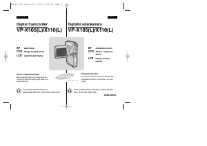 Manuál Samsung VP-X110LMEM Videokamera