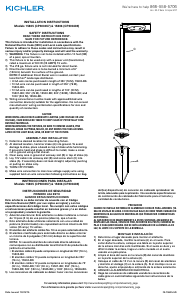 Handleiding Kichler 15806BKT27R Shallow Lamp