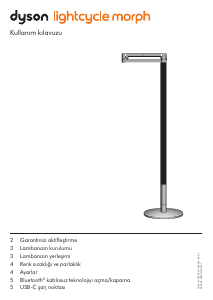 Kullanım kılavuzu Dyson Lightcycle Morph Lamba
