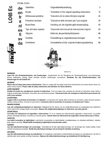 Bedienungsanleitung Mafell LO65 Ec Oberfräse