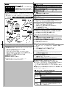 説明書 セイワ WA83 電話器のマウント