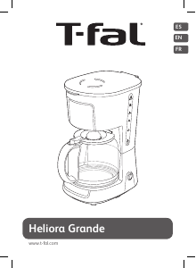 Mode d’emploi Tefal CM1405MX Heliora Grande Cafetière
