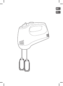 Manual de uso Tefal HT3108MX Batidora de varillas