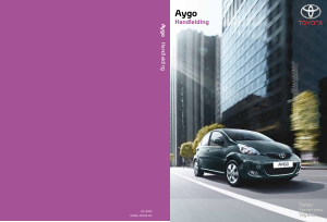 Handleiding Toyota Aygo (2011)