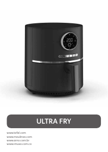 Instrukcja Tefal EY111B40 Ultra Fry Frytkownica