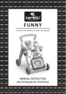 Manual Lorelli Funny Baby Walker