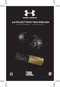 说明书 JBL Under Armour Project Rock True Wireless 耳機