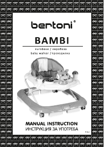 Manual Bertoni Bambi Baby Walker