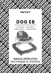 Manual Bertoni Dog EB Baby Walker