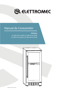 Manual Elettromec CV-2BI-45-XV-2ATB Cave de vinho