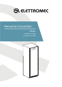 Manual Elettromec CV-2BI-181-VT-2VPB Cave de vinho