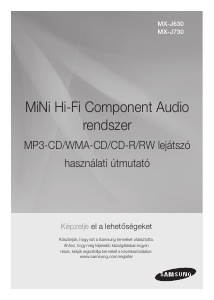 Használati útmutató Samsung MX-J730 CD-lejátszó