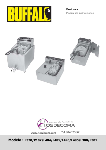 Manual de uso Buffalo L300 Freidora