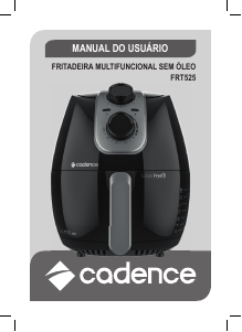 Manual Cadence FRT525 Fritadeira