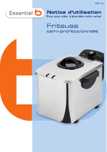 Mode d’emploi Essentiel B EFP 41 Friteuse