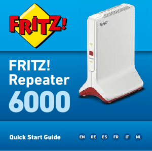 Handleiding Fritz! 6000 Range extender