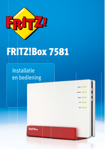 Handleiding Fritz! Box 7581 Router