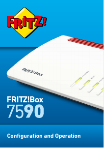 Manual Fritz! Box 7590 Router