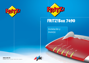 Manual de uso Fritz! Box 7490 Router