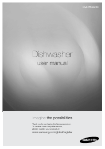 Handleiding Samsung DM-M59AHC Vaatwasser
