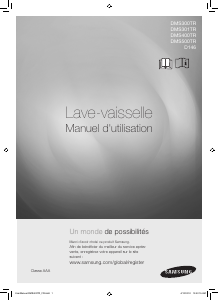 Mode d’emploi Samsung DMS300TRS Lave-vaisselle
