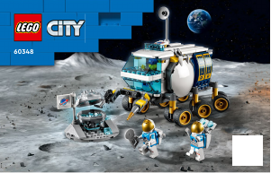 Bedienungsanleitung Lego set 60348 City Mond-Rover