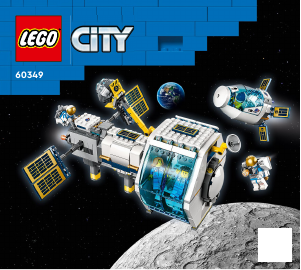 Manual de uso Lego set 60349 City Estación Espacial Lunar