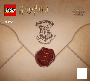 Manual Lego set 76399 Harry Potter Hogwarts magical trunk