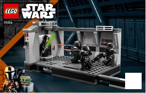Kullanım kılavuzu Lego set 75324 Star Wars Karanlık Trooper Saldırısı