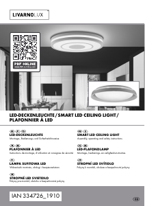 Mode d’emploi LivarnoLux IAN 334726 Lampe