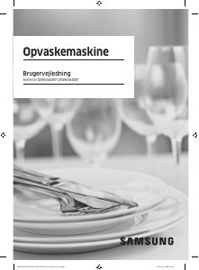 Bruksanvisning Samsung DW60A6092BB Diskmaskin