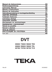 Bedienungsanleitung Teka DVT 98660 TRL Dunstabzugshaube