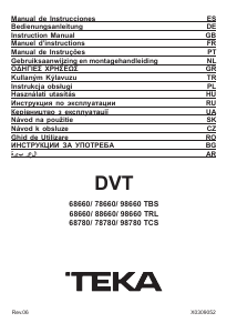 Manual Teka DVT 98660 TRL Exaustor