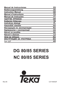 Handleiding Teka NC 780 Afzuigkap