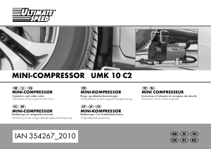 Handleiding Ultimate Speed IAN 354267 Compressor