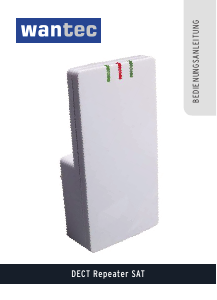 Bedienungsanleitung Wantec SAT DECT Repeater