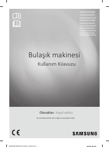 Kullanım kılavuzu Samsung DW60M5030FW Bulaşık makinesi