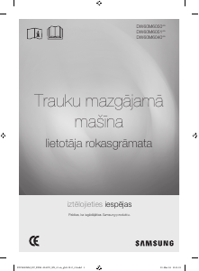 Rokasgrāmata Samsung DW60M6050BB Trauku mašīna