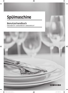 Bedienungsanleitung Samsung DW60M9550BB Geschirrspüler